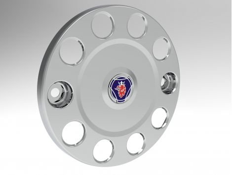 Stainless&#x20;steel&#x20;hub&#x20;cover&#x20;for&#x20;non-driving&#x20;axle